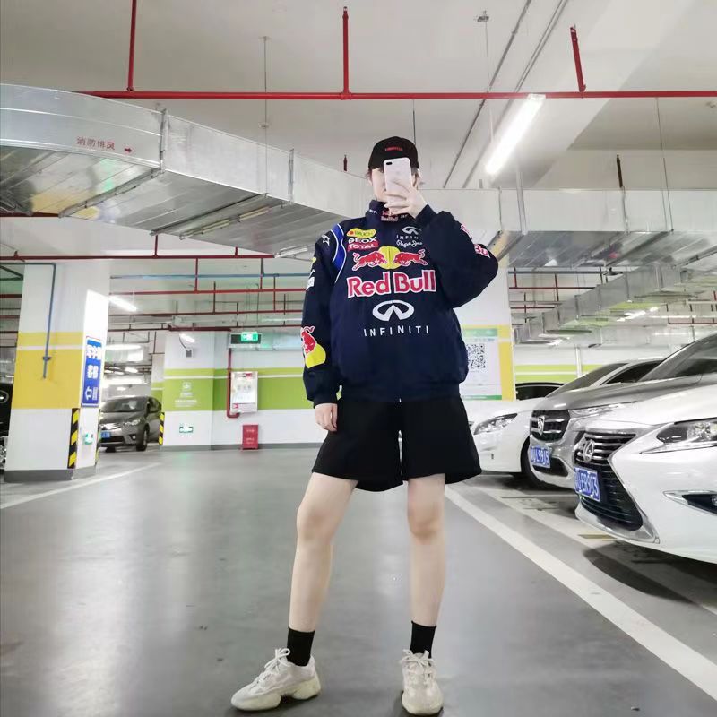 Embroidered Thin Racing Suit